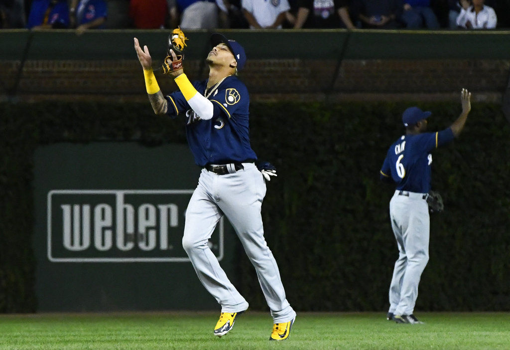 Brewers Cubs Baseball - Game 3